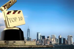 The top 10 cities in the USA